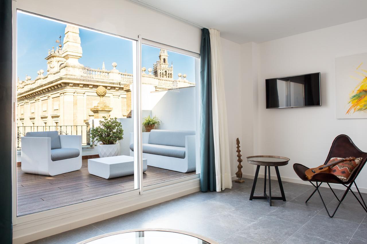 Puerta Catedral Indias Lofts Lejlighed Sevilla Eksteriør billede